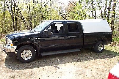Ford : F-250 XLT 2002 ford f 250 xlt super duty v 10 2 wd crew cab long box cap tow package