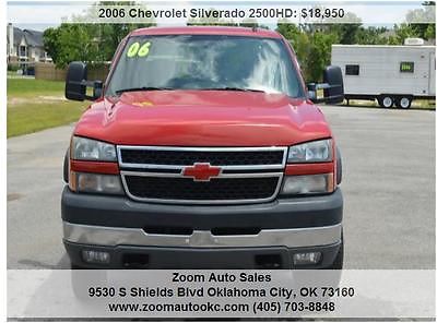 Chevrolet : Silverado 2500 LT Crew Cab Pickup 4-Door 2006 chevrolet silverado 2500 hd lt crew cab pickup 4 door 6.6 l