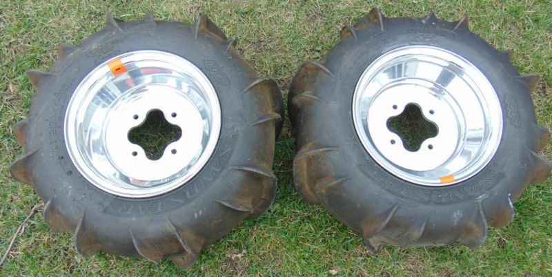 Sand Star Paddle Tires W/ Aluminum Rims Polaris/Honda