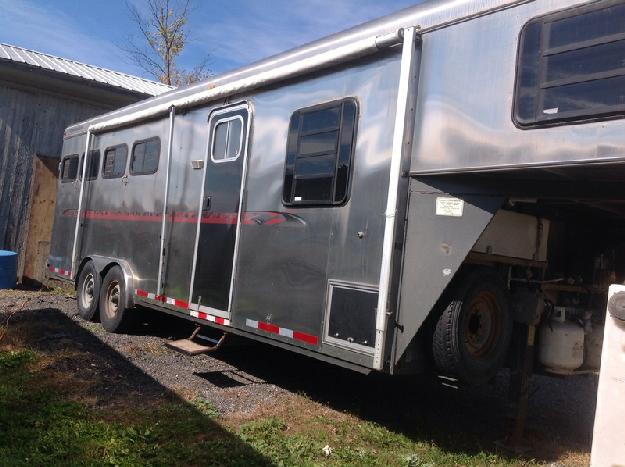 4 Horse TLC stainless steel trailer