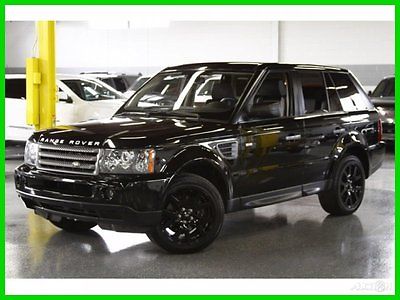 Land Rover : Range Rover Sport HSE 2009 range rover sport hse carfax certified black beauty