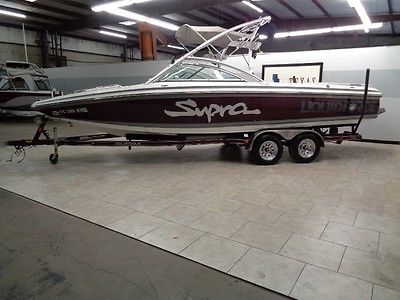 2005 Supra Launch 24 SSV Wakeboard Tower Perfect Pass Ballast 285 Hours Texas