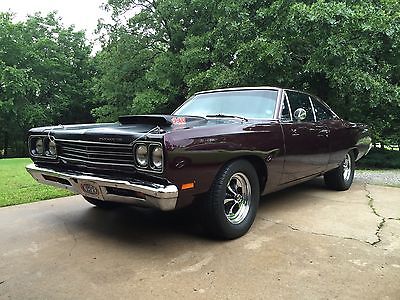 Plymouth : Road Runner 2 door Hard Top 1969 plymouth road runner 383 727 r 4 red a 4 h 2 s pewter street strip style