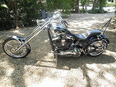 Custom Built Motorcycles : Chopper 2004 american thunder custom 1 owner garage kept low miles 5 500