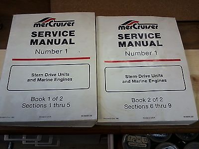 Mercruiser Manuals 1 & 2