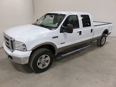 Ford : F-350 Lariat 05 ford f 350 lariat 6.0 l v 8 turbo diesel crew cab long bed auto 4 wd 2 co owners