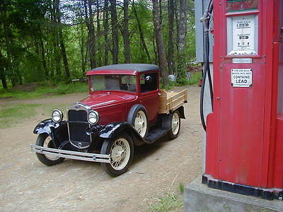 Ford : Model A PICK UP 1930 model a ford stake body pick up truck
