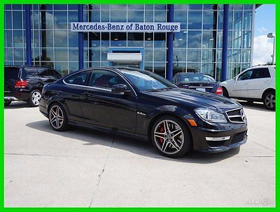 Mercedes-Benz : C-Class Used 2012 Certified Pre-Owned C63 AMG Coupe P31 Used 2012 C63 AMG Certified Coupe Carbon Fiber Trim AMG Development Package