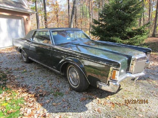 1971 Lincoln Continental for: $17500