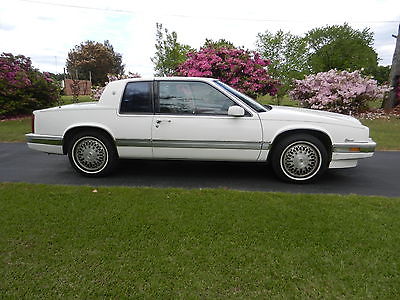 Cadillac : Eldorado WHITE CADILLAC ELDORADO,1989 ELDORADO, 4.5 LITER V-8 ENGINE RUNS PERFECT