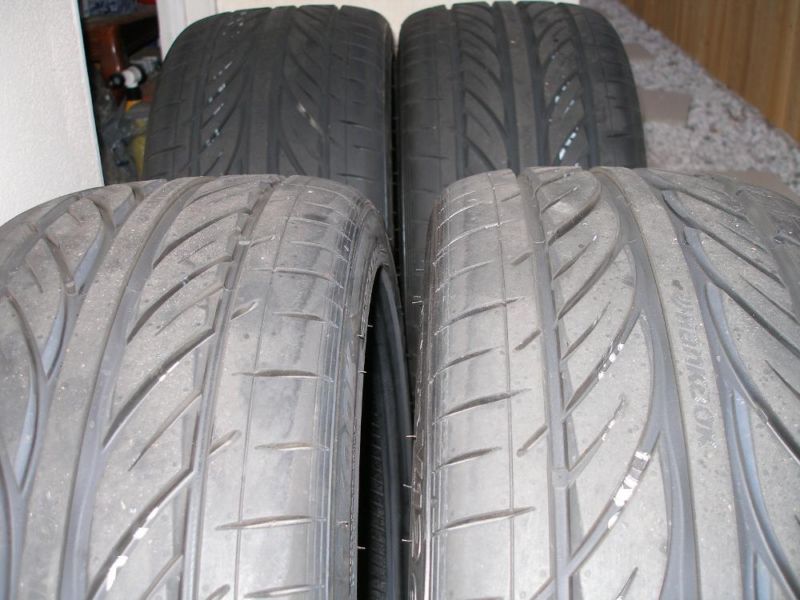 18” Hankook Ventus V12 evo Staggered size tires, 1