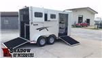 2015 Shadow Trailer 2H Straight Load BP 7 amp 039 6 amp quot tall w Side Exit Ramp.