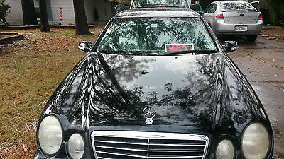 Mercedes-Benz : CLK-Class CLK 2002 mercedes clk 430 black on gray cheapest on ebay