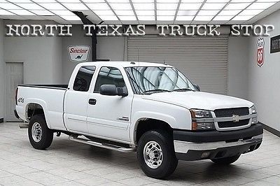 Chevrolet : Silverado 2500 Duramax 6.6L 2004 Extended Cab Heated Leather 2004 cheevy 2500 hd diesel 4 x 4 lt extended cab heated leather bose