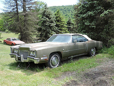 Cadillac : Eldorado Base 1972 cadillac eldorado convertible