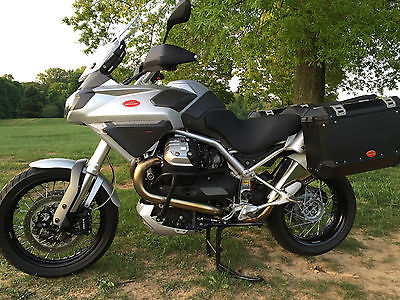 Moto Guzzi : Stelvio 1200 4V ABS 2010 moto guzzi stelvio 1200 4 v abs adventure touring motorcycle bmw ktm ducati