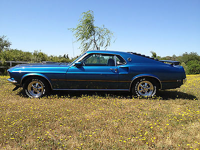 Ford : Mustang Mach 1 1969 mach 1 mustang shaker hood scoop marti report