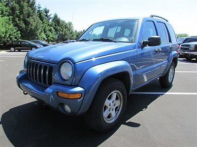 Jeep : Liberty 4dr Limited 4WD 4 dr limited 4 wd suv automatic gasoline 3.7 l v 6 cyl blue