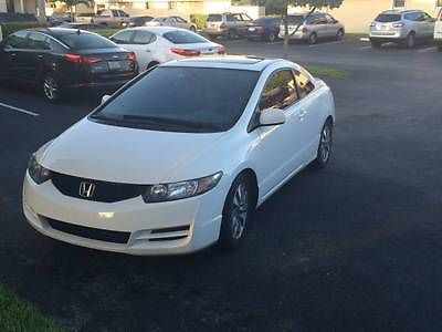 Honda : Civic EX 2011 automatic white honda civic coupe ex clean title one owner no accidents