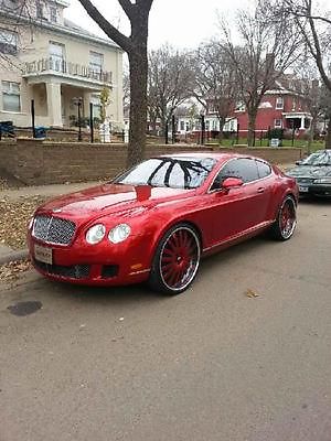 Bentley : Continental GT GT Candy Apple Red Bentley w/ matching 26