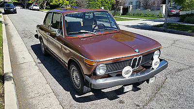 BMW : 2002 Base Coupe 2-Door 1976 bmw 2002 coupe 4 speed sunroof ca car no rust excellent condition classic