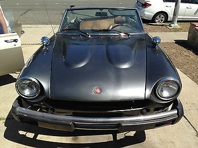 Fiat : Other Convertible 1977 fiat 124 spider w bosch fuel injection conversion from 1981 fiat project