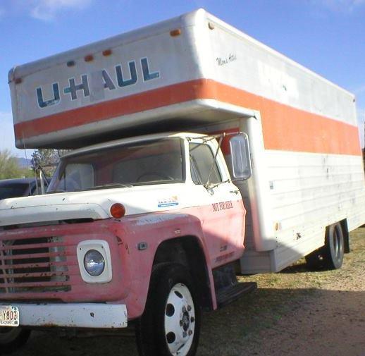 1970 Retired Uhaul truck