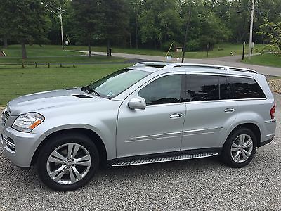 Mercedes-Benz : GL-Class GL450 Silver with black interior, fully loaded including rear entertainment system