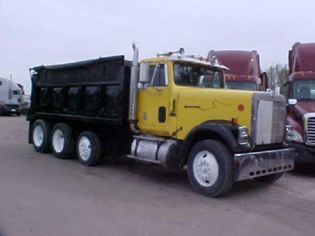 International 9370 tri-axle dump truck for sale