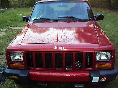 Jeep : Cherokee Sport Sport Utility 2-Door 1999 jeep cherokee runs good 4 x 4 tow hitch