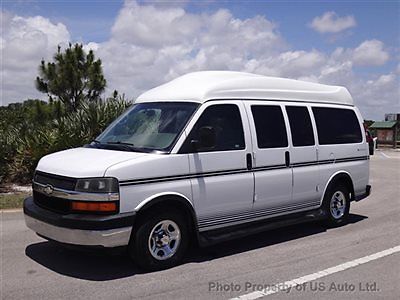 Chevrolet : Express Sherwood Conversion Van 2004 chevrolet express sherwood conversion 7 passenger clean carfax fl van bed