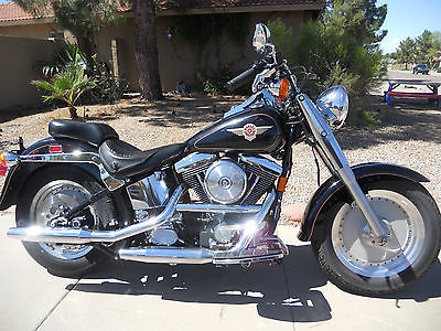 Harley-Davidson : Softail HARLEY 98 SOFTAIL FATBOY EVOLUTION ONE OWNER COMPLETELY STOCK LOW MILES