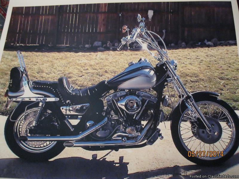 Classic 1982 Harley Davidson FXR Shovel Head