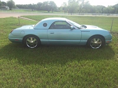 Ford : Thunderbird Hard Top Convertible 2002 ford thunderbird convertible with hard top 2 door 3.9 l