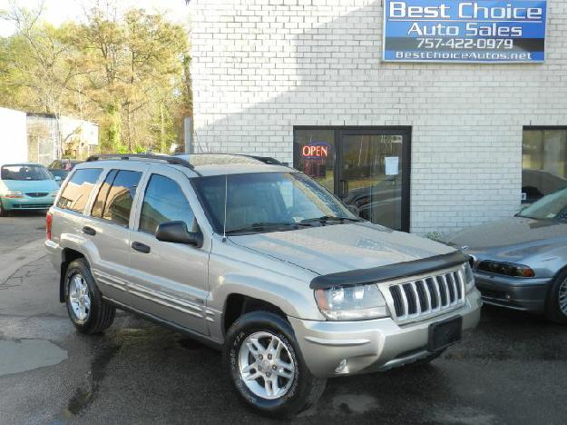 2004 Jeep Grand Cherokee SpecialEdition 4X4 LeatherSeats Sunroof We Finance - Best Choice Auto Sales, Virginia Beach Vir