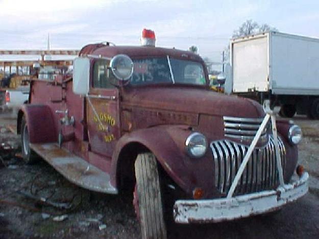 Chevrolet custom deluxe 30 fire - rescue vehicle for sale