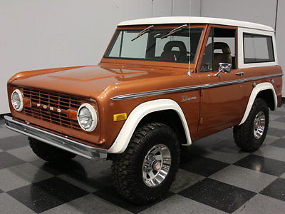 Ford : Bronco NICELY RESTORED EB, 302 V8, 2 BBL, C4, POWER STEER, READY TO 4X4 OR CRUISE!!!