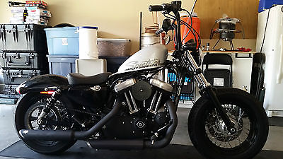Harley-Davidson : Sportster 2010 harley davidson forty eight 1200 cc low miles vance hines 12 mini apes