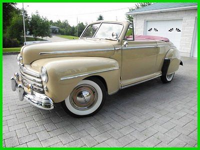 Ford : Other 1947 ford super deluxe convertible