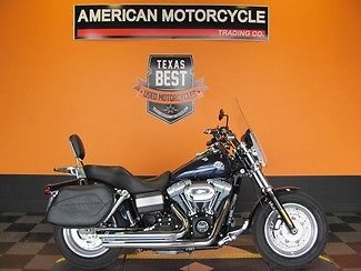 Harley-Davidson : Softail 2012 used big blue pearl harley davidson fxdf fat bob thousands in extras