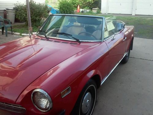 Fiat : Other convertable 1977 fiat spider