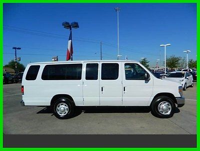 Ford : E-Series Van XLT 15-PASSENGER VAN, RR CAMERA, FORD CPO 2014 ford e 350 super duty xlt 15 passenger van rr camera ford cpo 7 yr 100 k