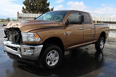 Dodge : Ram 3500 4WD Crew Cab Big Horn  2011 dodge ram 3500 big horn crew cab 4 wd damaged rebuilder diesel loaded l k