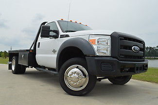 Ford : F-450 XL 2011 ford f 450 regular cab xl diesel 11 ft flatbed