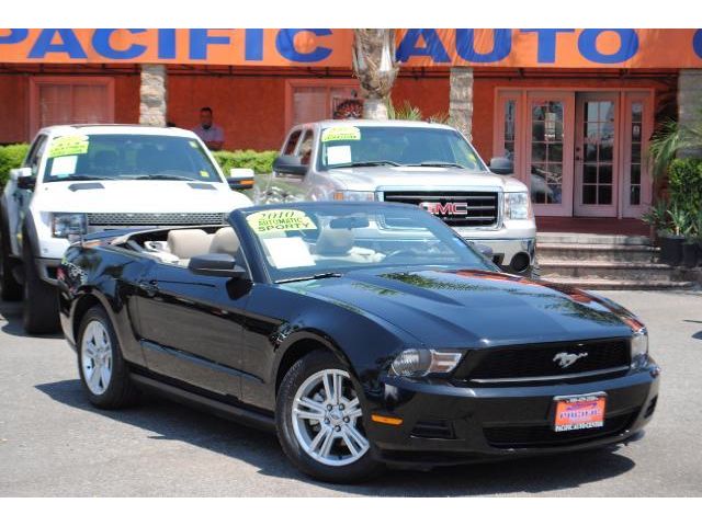 Ford : Mustang V6 Premium C 2010 ford mustang convertible v 6 financing automatic