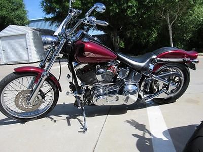 Harley-Davidson : Softail FXST One owner 2002 Softail, thousands in extras low miles, NICE!
