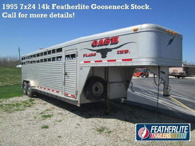Featherlite 7x24 14k GN Stock-1 owner, always garaged