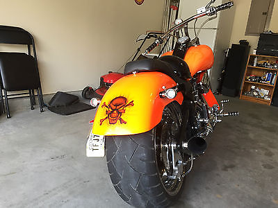 Custom Built Motorcycles : Pro Street 2001 ultra fat pounder st