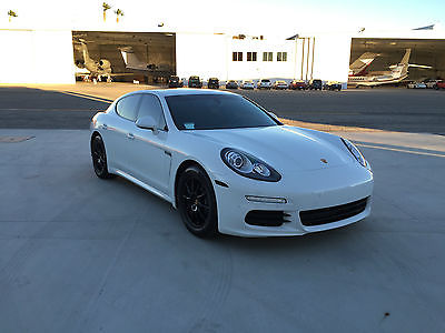 Porsche : Panamera Base Hatchback 4-Door 2014 porsche panamera white on black like brand new 7 k miles