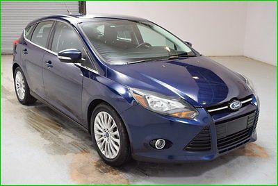 Ford : Focus Titanium 2.0L 4 Cyl FWD Hatchback ONE OWNER CARFAX FINANCING AVAILABLE! 102k Mi Used 2012 Ford Focus Hatchback Bluetooth 17
